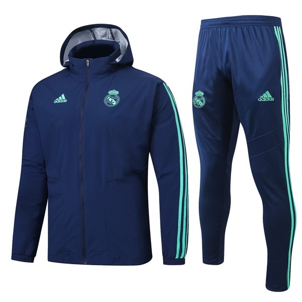 Rompevientos Conjunto Completo Real Madrid 2019 2020 Azul Verde